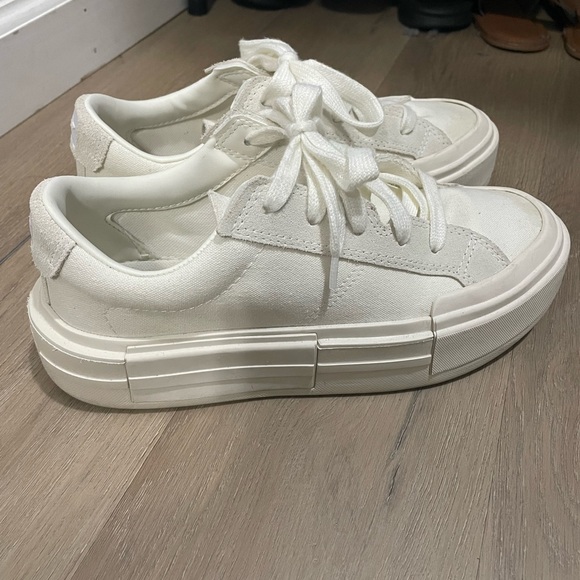 White Converse All Star Cruise Platform - Picture 2 of 7